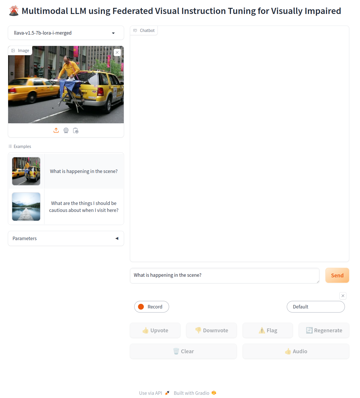 Interactive Demo Interface
